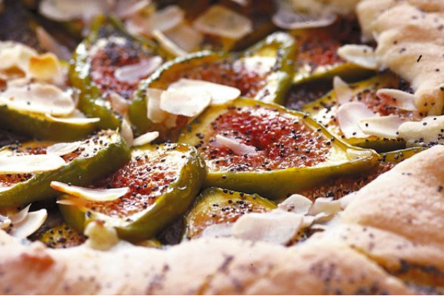 crostata alta di fichi